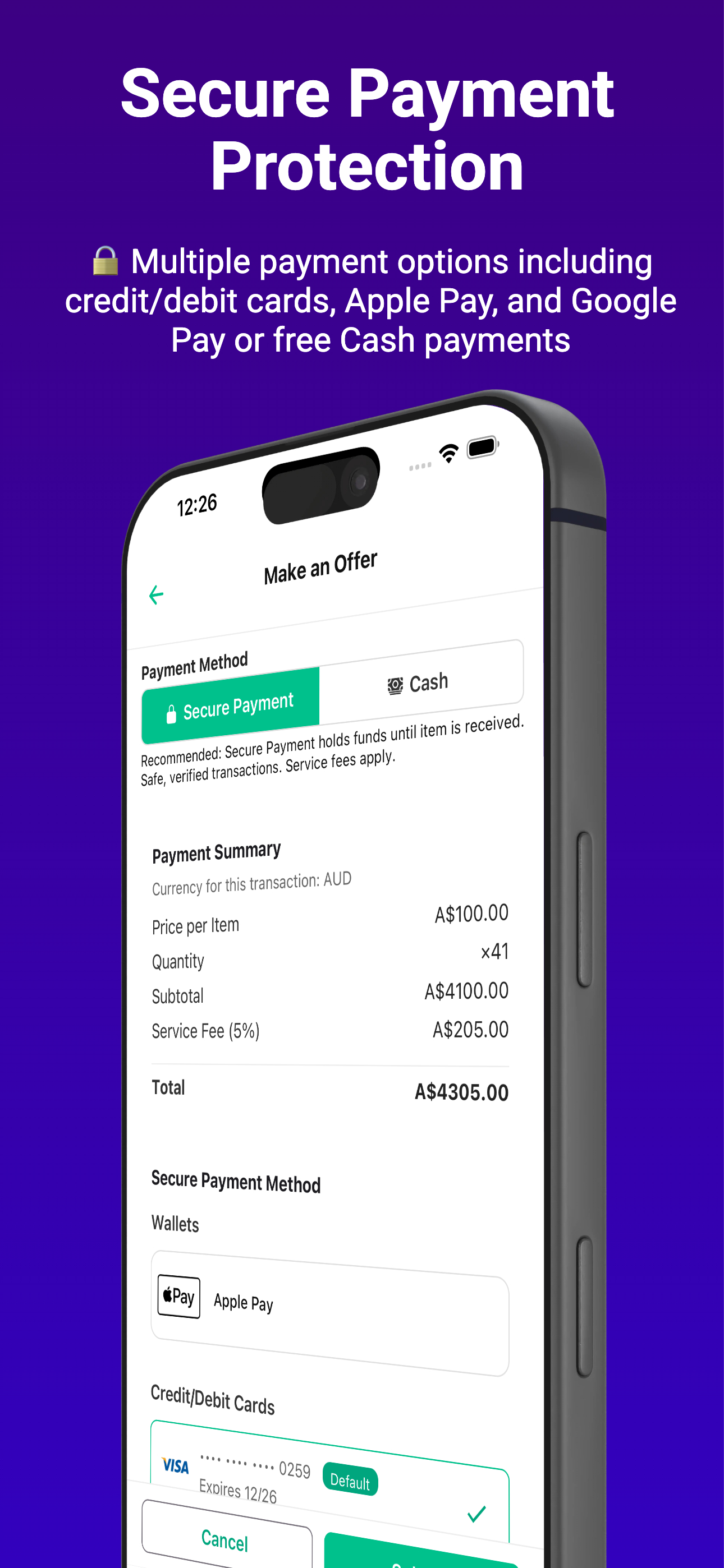 Deal Once profile.